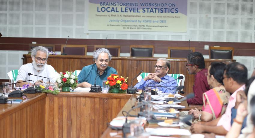 025 മാർച്ച് 22-ന് നടന്ന പ്രാദേശിക തല സ്ഥിതിവിവരക്കണക്കുകളെക്കുറിച്ചുള്ള ശിൽപശാല